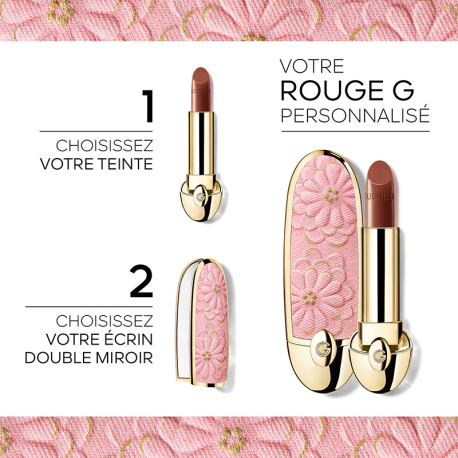 GUERLAIN Rouge G Blooming Denim - Das Schmucketui mit GUERLAIN Rouge G Blooming Denim - Das Schmucketui mit